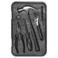 Набор инструментов Tools Baltimore черный 6 в 1 в пластиковом футляре