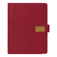 Ежедневник в суперобложке Country Alfa Mocco Business Edition B5, полутвердый, бордовый с золотом