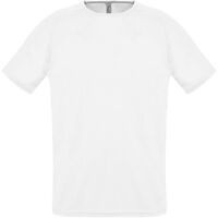Футболка унисекс Sporty 140 белая, размер 3XL