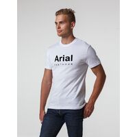Футболка Arial обитания, белая, размер S