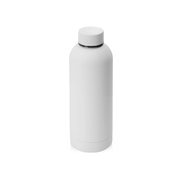 Вакуумная термобутылка "Cask" Waterline, soft touch, 500 мл, белый