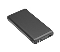 Внешний аккумулятор Orvex c быстрой зарядкой (до 22,5W), 10000 mAh, черный