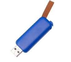 Флеш накопитель Pony, USB 2.0 16GB, пластик, синий