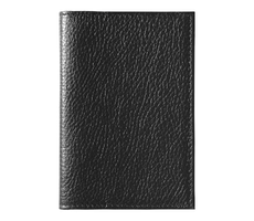 Обложка для паспорта Leather Sky Flotter Trend из натуральной кожи, черная