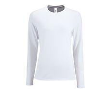 Футболка с длинным рукавом Imperial LSL Women белая, размер L