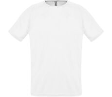 Футболка унисекс Sporty 140 белая, размер L