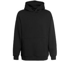 Худи оверсайз Kulonga Comfort Heavy, черное, размер XS/S