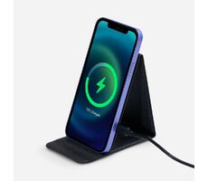 Подставка для смартфона с беспроводной зарядкой Kickstand, серая