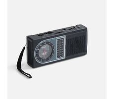 Bluetooth-колонка с радио Comradio, черная
