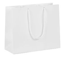 Пакет бумажный с ламинацией Lami Tote S, белый