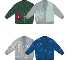 Кардиган Cozy Knit Grand на заказ, акрил, размер S/M