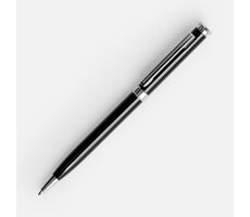 Ручка шариковая Finn Chrome, черная