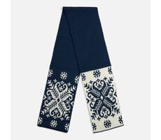 Шарф Wintertude M, синий с белым