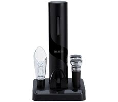 Винный набор Circle Joy Electric Wine Bottle Opener, черный