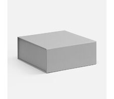 Коробка складная Quadra Fold, серая