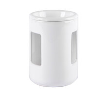 Аромалампа SCENT, белый, 12,5х8,5см, керамика=