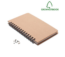 Pine tree notebook