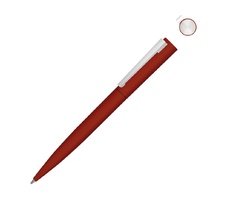 Ручка шариковая металлическая «Brush Gum», soft-touch