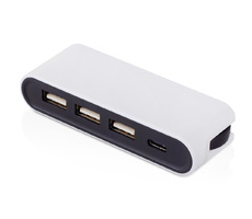 USB-хаб «Hubix» с коннектором 2-в-1 USB-C и USB-A, 2.0