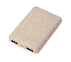Внешний аккумулятор «Wheatty» из пшеничной соломы, 5000 mAh