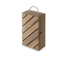 Коробка подарочная из массива дерева «Two-bottle box»
