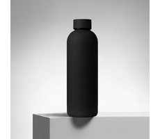 Вакуумная термобутылка с медной изоляцией «Cask», soft-touch, 500 мл