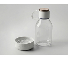 Бутылка для воды 2-в-1 «Dog Bowl Bottle» со съемной миской для питомцев, 1500 мл
