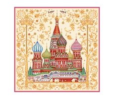Платок «Собор Василия Блаженного»