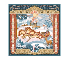 Платок «Русская зима»