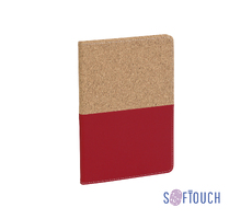 Блокнот "Фьюджи" уценка, формат А5, покрытие soft touch+пробка