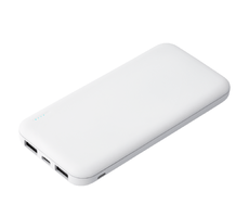 Внешний аккумулятор с подсветкой Люче (Luce) 10000 mAh, белый